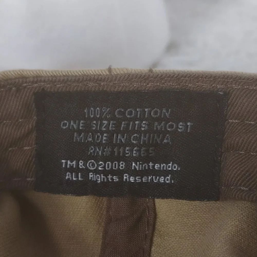 Distressed Nintendo Mario Brothers Mario Cap - Picture 9 of 11